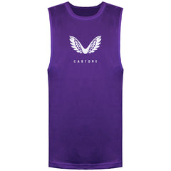 Castore Logo Kids Purple Training Vest