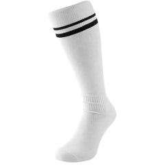 Castore Stripe Mens White/Black Football Socks