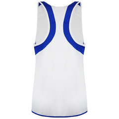 Mizuno Singlet Mens White/Blue Tank Top