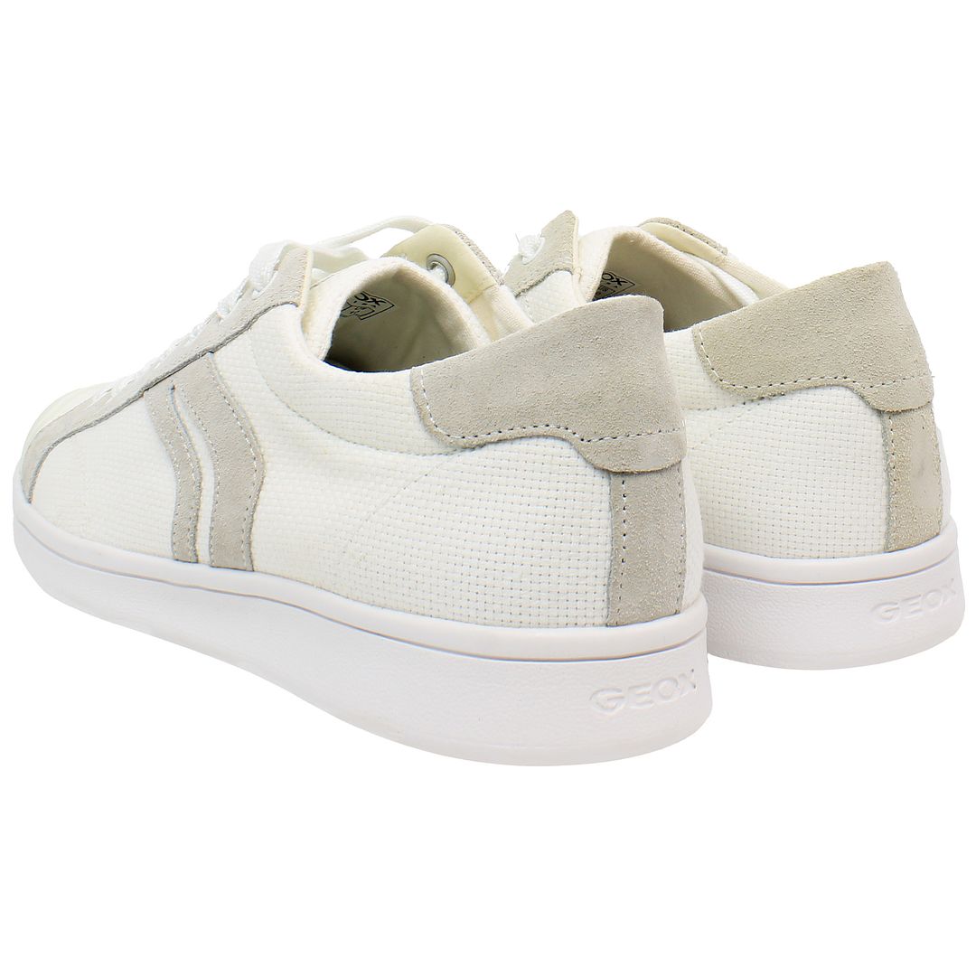 Geox Warrens Mens White Trainers – Sport It First
