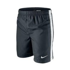 Nike Graphic Logo Stretch Waist Black Kids Shorts