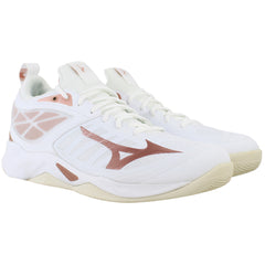 Mizuno Wave Dimension Womens White Volleyball Shoes