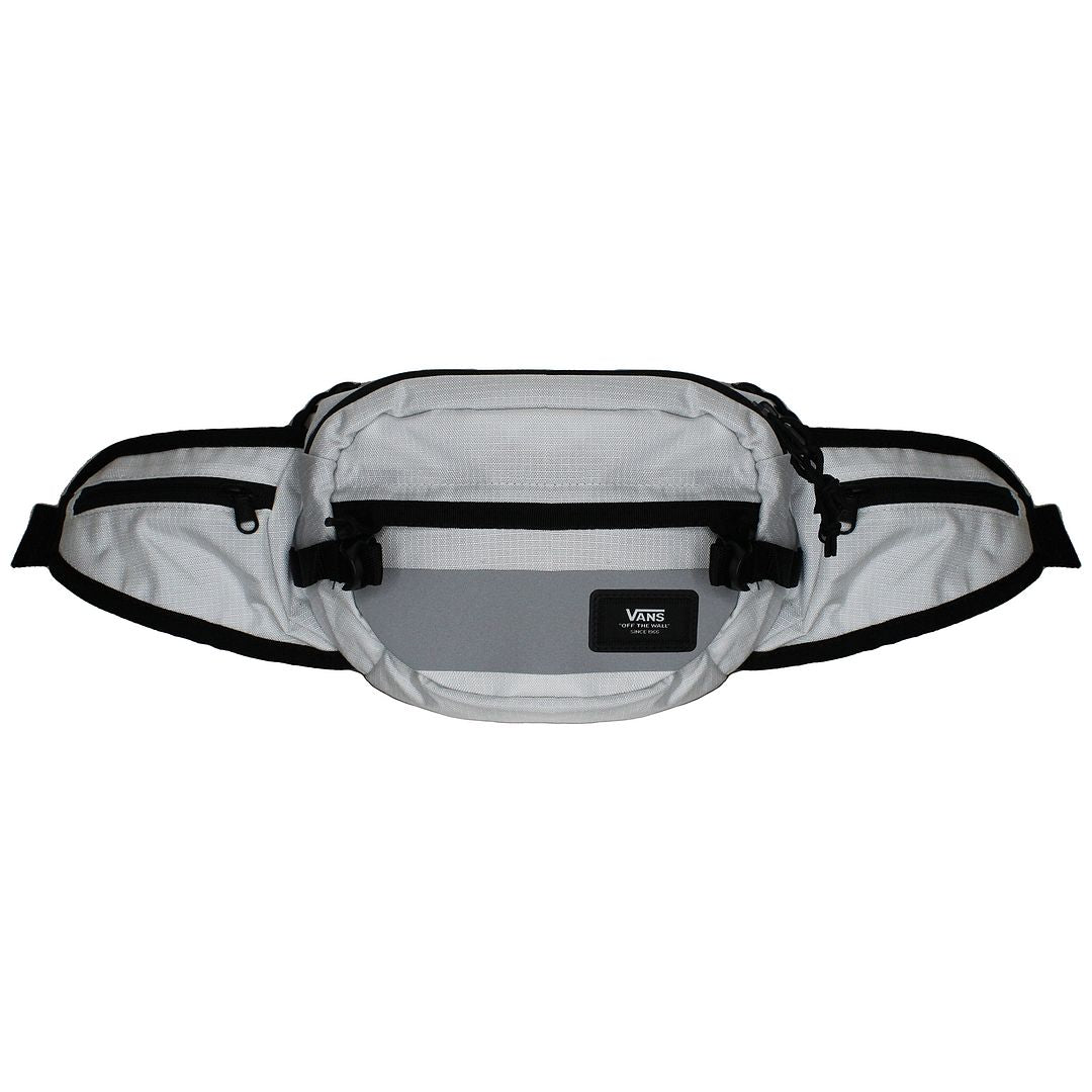 Vans Off The Wall Survey Mens Grey/White Crossbody Bag Sport It First