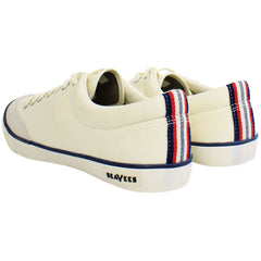 Seavees Westwood Tennis Mens White Plimsolls