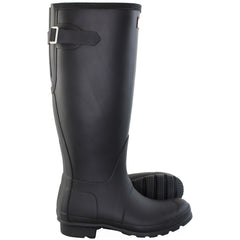 Hunter Original Back Adjustable Womens Black Wellington Boots