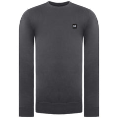Weekend Offender Silver Mens Charcoal Sweater