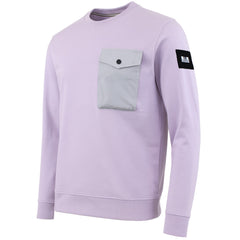Weekend Offender Kesey Mens Purple Sweater