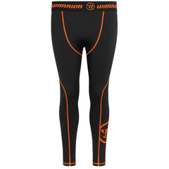 Warrior Logo Mens Black Baselayer