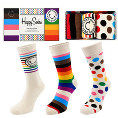 Happy Socks 3-Pack Multicolour Pride Gift Set