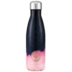 Hype 500ml Cloud Fade Kids Pink/Black Water Bottle