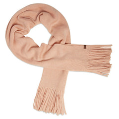 Timberland Plain Womens Peach Scarf