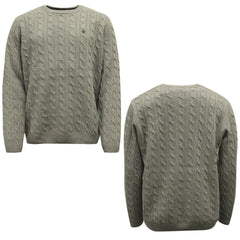Timberland Merino Wool Mens Grey Sweater