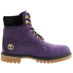 Timberland Los Angeles Lakers Mens Purple Boots