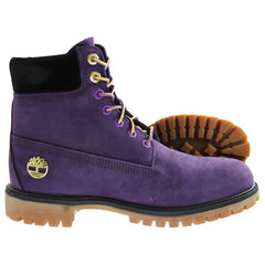 Timberland Los Angeles Lakers Mens Purple Boots