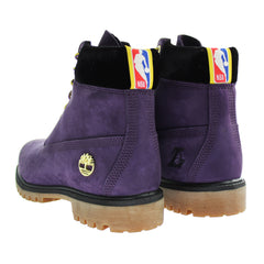 Timberland Los Angeles Lakers Mens Purple Boots