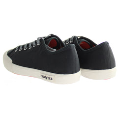 Seavees Army Issue Low Standard Womens Black Plimsolls
