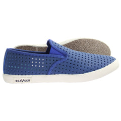 Seavees Baja Womens Blue Plimsolls