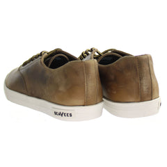 Seavees Hermosa Wintertide Mens Brown Plimsolls