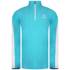 Rossignol Micro Fleece Mens Blue/White Sweater
