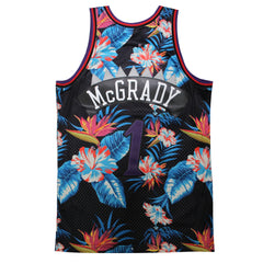 Mitchell & Ness Toronto Raptors Tracy McGrady Floral Black Swingman Jersey