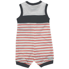 Timberland All in One Kids Grey/Red Bodysuit