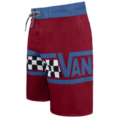 Vans Off The Wall Printed Mens Red/Blue Board Shorts