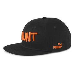 Puma Valencia CF Flat Brim Black Cap