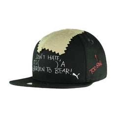 Puma x Michael Lau Flat Brim Black Cap