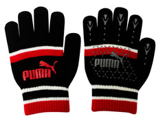 Puma No 1 Logo Cat Magic Winter Black/Red Gloves