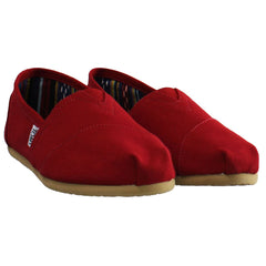 Toms Alpargatas Womens Red Espadrilles