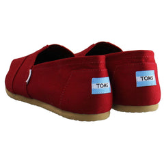 Toms Alpargatas Womens Red Espadrilles