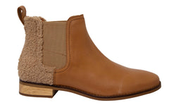 Toms Ella Womens Brown Chelsea Boots