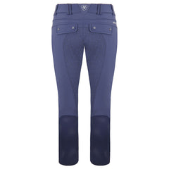Ariat Knit Tri Factor Womens Blue Breech