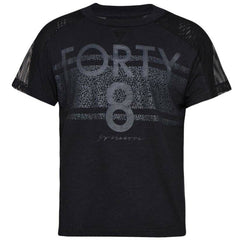 Diadora Mesh Womens Black T-Shirt