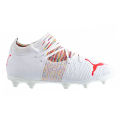 Puma Future Z 3.1 FG/AG JR White Kids Football Boots