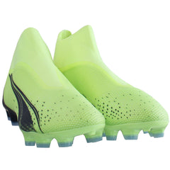 Puma Ultra Match+ LL FG/AG Mens Green Football Boots