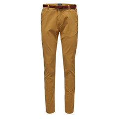 Scotch & Soda Regular Fit Mens Brown Chinos