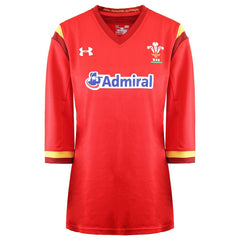 Under Armour HeatGear WRU Womens Red Rugby Shirt
