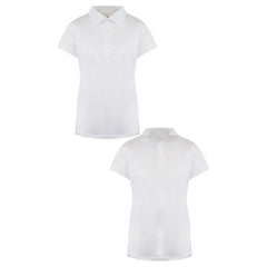 Under Armour HeatGear Womens White Golf Polo Shirt