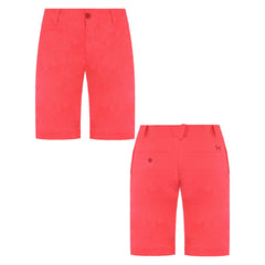 Under Armour 9" Fitted Womens Pink Golf Shorts