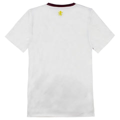 Under Armour Aston Villa FC Kids White Football Top