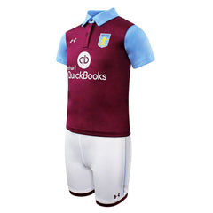 Under Armour Aston Villa FC Kids Home Football Loose Full Kit