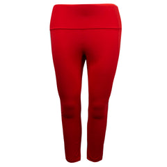 Under Armour Reflect High Rise Womens Red Cropped Leggings