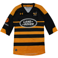 Under Armour WASPS RFC 3/4 Womens Yellow Rugby Shirt