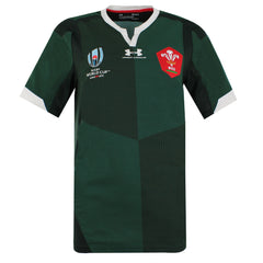 Under Armour Rugby World Cup Fitted Green Mens Rugby Top
