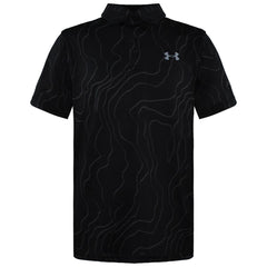 Under Armour PlayOff Kids Black Polo Shirt