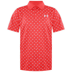 Under Armour Poppy Kids Red/White Polo Shirt