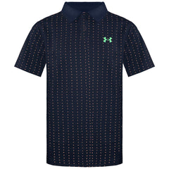 Under Armour Logo Kids Navy Polo Shirt