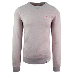 Scotch & Soda Garment-Dyed Mens Pink Sweater