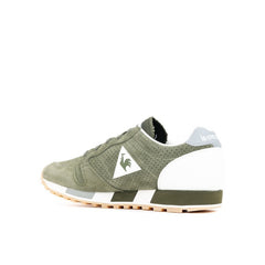 Le Coq Sportif Omega Premium Mens Green Trainers